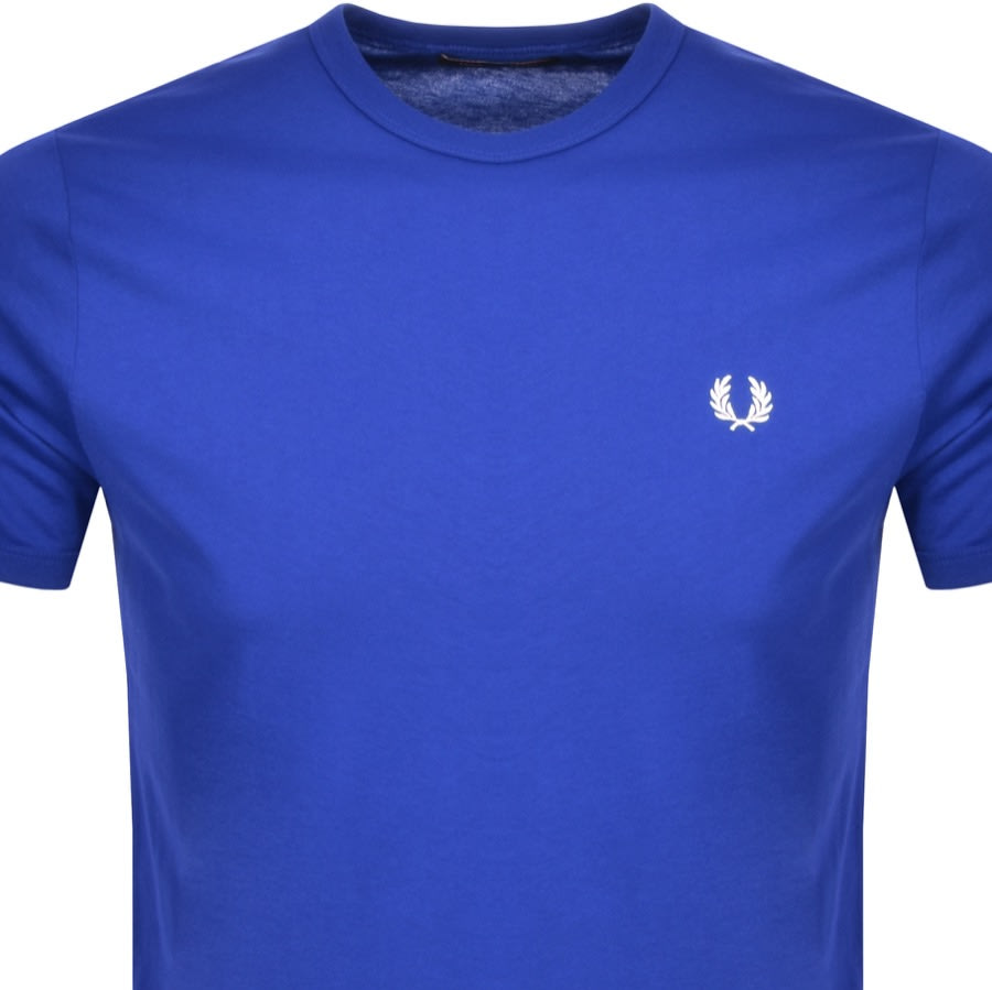 Alternative Image for ProductFred Perry Ringer T Shirt Blue2